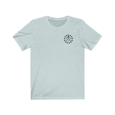 Heather Ice Blue Relaxed Fit Tee (1st Thirteen Logo Only)