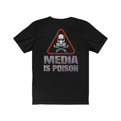 Black Media Is Poison, Relaxed Fit Tee