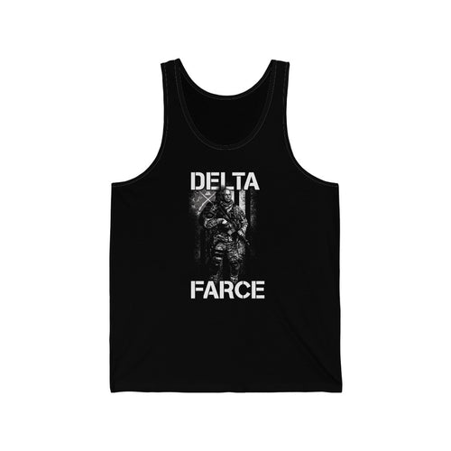 Delta Farce Black Men's Tank